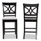 Baxton Studio Chandler Grey Upholstered and Espresso Wood 2-Piece Pub Chair Set 166-10761 - alternate 4